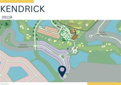 The Kendrick floorplan is a beautifully designed villa that's on River Hall Country Club in Florida - for sale on GolfHomes.com, golf home, golf lot