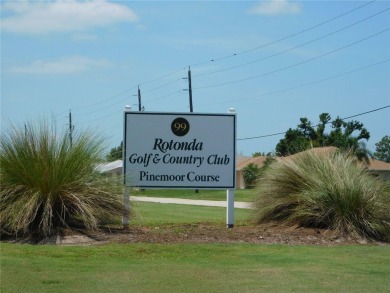 Would you love a buildable lot in Rotonda on the Rotonda River on Pinemoor West Golf Club in Florida - for sale on GolfHomes.com, golf home, golf lot