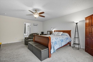 Forget the stress of building--this exceptional 2021 Colonial is on Pocono Farms Country Club in Pennsylvania - for sale on GolfHomes.com, golf home, golf lot