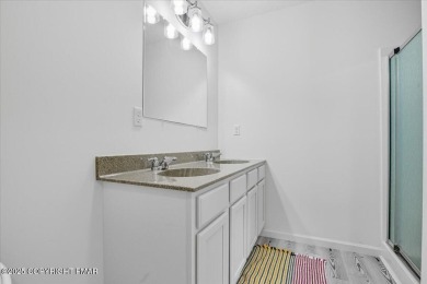 Forget the stress of building--this exceptional 2021 Colonial is on Pocono Farms Country Club in Pennsylvania - for sale on GolfHomes.com, golf home, golf lot