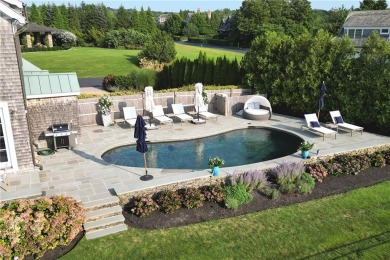 WATERFRONT  Nantucket Shingle Style beautifully sited to take on Carnegie Abbey Club in Rhode Island - for sale on GolfHomes.com, golf home, golf lot