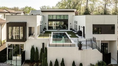 Welcome to this stunning contemporary gem, one of only 5 homes on Druid Hills Golf Club in Georgia - for sale on GolfHomes.com, golf home, golf lot