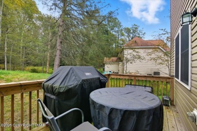Forget the stress of building--this exceptional 2021 Colonial is on Pocono Farms Country Club in Pennsylvania - for sale on GolfHomes.com, golf home, golf lot