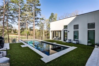 Welcome to this stunning contemporary gem, one of only 5 homes on Druid Hills Golf Club in Georgia - for sale on GolfHomes.com, golf home, golf lot