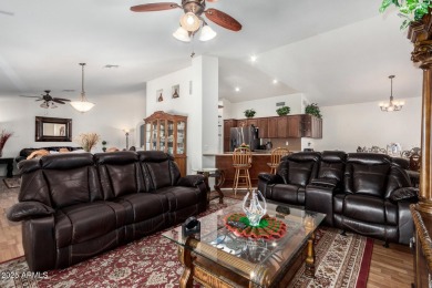 Welcome to this beautifully maintained home located in the on Tuscany Falls At Pebble Creek in Arizona - for sale on GolfHomes.com, golf home, golf lot