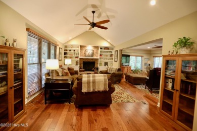 Immaculate golf front brick ranch home has been beautifully on Foxfire Golf and Country Club in North Carolina - for sale on GolfHomes.com, golf home, golf lot