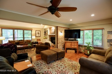 Immaculate golf front brick ranch home has been beautifully on Foxfire Golf and Country Club in North Carolina - for sale on GolfHomes.com, golf home, golf lot