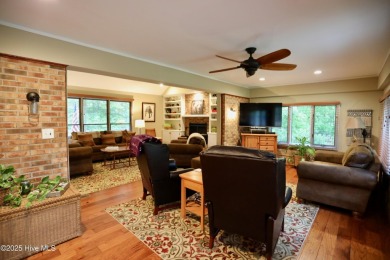 Immaculate golf front brick ranch home has been beautifully on Foxfire Golf and Country Club in North Carolina - for sale on GolfHomes.com, golf home, golf lot