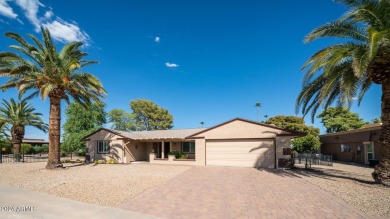 Beautiful, well-maintained home is situated on a serene golf on PalmBrook Country Club in Arizona - for sale on GolfHomes.com, golf home, golf lot