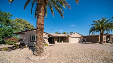 Beautiful, well-maintained home is situated on a serene golf on PalmBrook Country Club in Arizona - for sale on GolfHomes.com, golf home, golf lot