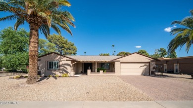 Beautiful, well-maintained home is situated on a serene golf on PalmBrook Country Club in Arizona - for sale on GolfHomes.com, golf home, golf lot