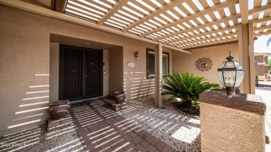 Beautiful, well-maintained home is situated on a serene golf on PalmBrook Country Club in Arizona - for sale on GolfHomes.com, golf home, golf lot