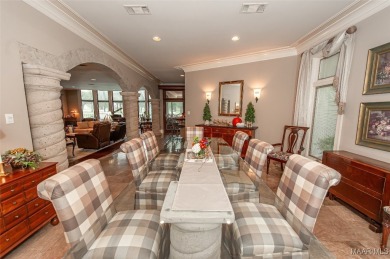 Step into the timeless elegance of this French Provincial on Wynlakes Golf and Country Club in Alabama - for sale on GolfHomes.com, golf home, golf lot