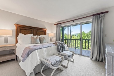 Partake in the mountain lifestyle with this 3 bedroom, 4.5 bath on Lake Toxaway Country Club in North Carolina - for sale on GolfHomes.com, golf home, golf lot