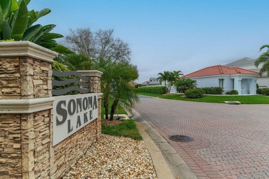 Tucked within the intimate, gated community of Sonoma Lake -- a on Vineyards Golf and Country Club in Florida - for sale on GolfHomes.com, golf home, golf lot