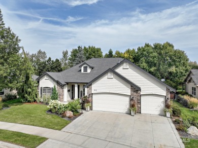 Beautiful and refined, this traditional home features custom on BanBury Golf Club in Idaho - for sale on GolfHomes.com, golf home, golf lot