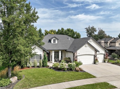 Beautiful and refined, this traditional home features custom on BanBury Golf Club in Idaho - for sale on GolfHomes.com, golf home, golf lot