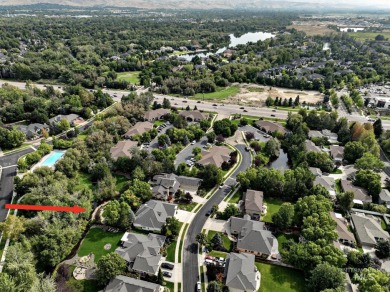 Beautiful and refined, this traditional home features custom on BanBury Golf Club in Idaho - for sale on GolfHomes.com, golf home, golf lot