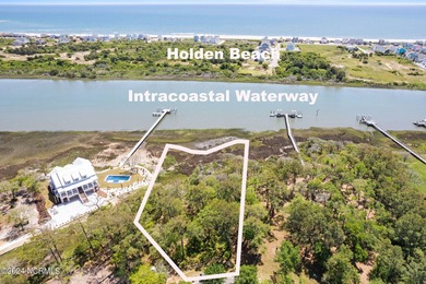 Highly coveted intracoastal waterway homesite could now be yours on Lockwood Folly Country Club in North Carolina - for sale on GolfHomes.com, golf home, golf lot