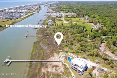 Highly coveted intracoastal waterway homesite could now be yours on Lockwood Folly Country Club in North Carolina - for sale on GolfHomes.com, golf home, golf lot