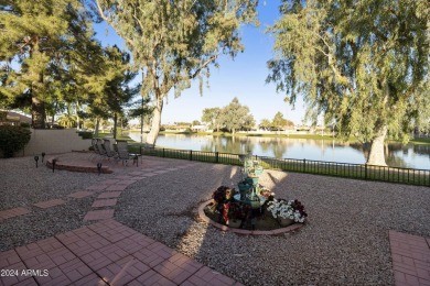 Spectacular lake views from this 3BR, 2BA Alameda model in the on Cottonwood Country Club in Arizona - for sale on GolfHomes.com, golf home, golf lot