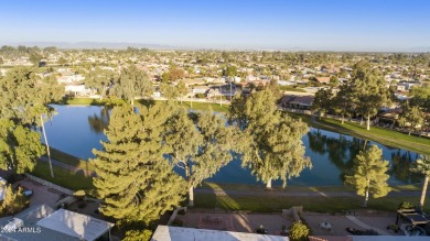 Spectacular lake views from this 3BR, 2BA Alameda model in the on Cottonwood Country Club in Arizona - for sale on GolfHomes.com, golf home, golf lot