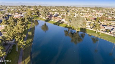 Spectacular lake views from this 3BR, 2BA Alameda model in the on Cottonwood Country Club in Arizona - for sale on GolfHomes.com, golf home, golf lot