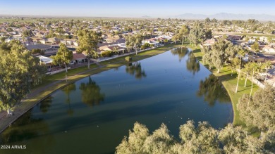 Spectacular lake views from this 3BR, 2BA Alameda model in the on Cottonwood Country Club in Arizona - for sale on GolfHomes.com, golf home, golf lot