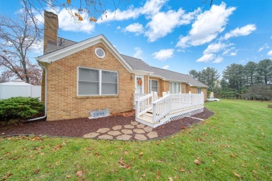 FIVE BEDROOM, expansive first floor home on ALMOST 5.0 acres in on Hickory Hills Golf Club in Michigan - for sale on GolfHomes.com, golf home, golf lot