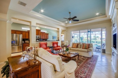 Great Preserve home with open floor plan and pool over golf on Ibis Golf and Country Club in Florida - for sale on GolfHomes.com, golf home, golf lot