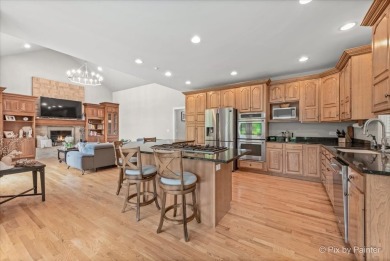 Beautiful brick estate with fabulous golf course location. Backs on Turnberry Country Club in Illinois - for sale on GolfHomes.com, golf home, golf lot