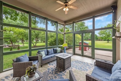 Beautiful brick estate with fabulous golf course location. Backs on Turnberry Country Club in Illinois - for sale on GolfHomes.com, golf home, golf lot