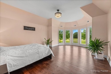 Beautiful brick estate with fabulous golf course location. Backs on Turnberry Country Club in Illinois - for sale on GolfHomes.com, golf home, golf lot