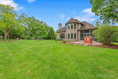Beautiful brick estate with fabulous golf course location. Backs on Turnberry Country Club in Illinois - for sale on GolfHomes.com, golf home, golf lot