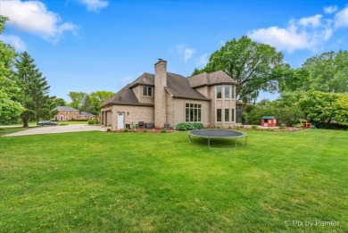 Beautiful brick estate with fabulous golf course location. Backs on Turnberry Country Club in Illinois - for sale on GolfHomes.com, golf home, golf lot
