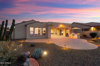 This stunning Tesoro model, on a large lot,  backs to an open on Tuscany Falls At Pebble Creek in Arizona - for sale on GolfHomes.com, golf home, golf lot
