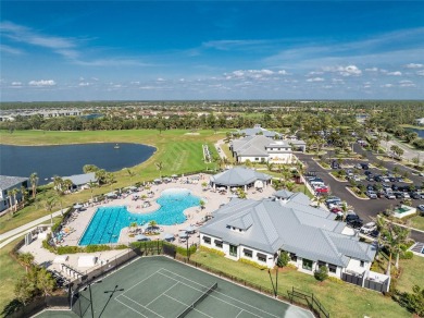 Enjoy truly incredible sunsets over the picturesque pond and on Heritage Landing Golf  in Florida - for sale on GolfHomes.com, golf home, golf lot