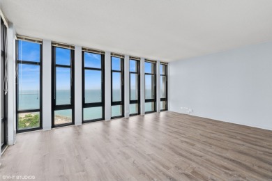 Stunning north facing views from this lovely corner unit at on South Shore Cultural Ctr. Golf Course in Illinois - for sale on GolfHomes.com, golf home, golf lot