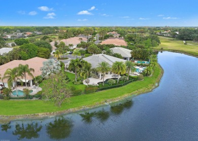 Spectacular lake and preserve views from one of the largest lots on Palm Beach Polo and Country Club in Florida - for sale on GolfHomes.com, golf home, golf lot