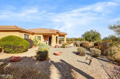 Custom home located on the 17th Tee of the Peaks GC in the 55+ on Tonto Verde Golf Club in Arizona - for sale on GolfHomes.com, golf home, golf lot