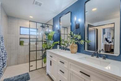 This fully REDESIGNED, Greek Isle-inspired upper-level condo in on Desert Forest Golf Club in Arizona - for sale on GolfHomes.com, golf home, golf lot