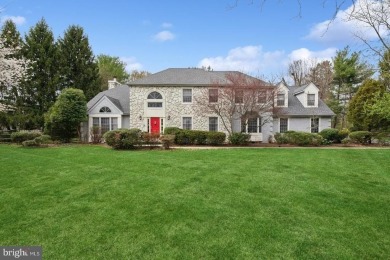 BACK ON MARKET!  Luxury Colonial in West Windsor's premier on Mercer Oaks Golf Course  in New Jersey - for sale on GolfHomes.com, golf home, golf lot