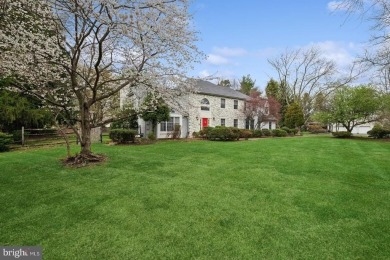 BACK ON MARKET!  Luxury Colonial in West Windsor's premier on Mercer Oaks Golf Course  in New Jersey - for sale on GolfHomes.com, golf home, golf lot