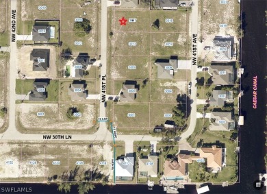 Great cleared homesite in the fast-growing NW Cape Coral! on Burnt Store Golf Club in Florida - for sale on GolfHomes.com, golf home, golf lot
