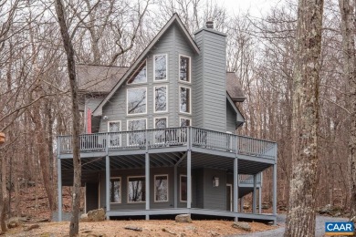 Well constructed and maintained, one-owner lodge style home that on Devils Knob in Virginia - for sale on GolfHomes.com, golf home, golf lot