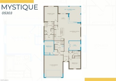 The Mystique floorplan offers a flexible and functional layout on River Hall Country Club in Florida - for sale on GolfHomes.com, golf home, golf lot