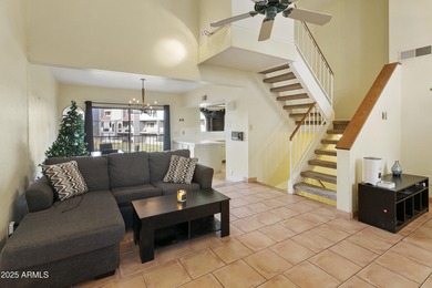 Whatta beauty! This waterfront 2 bed, 2 bath home is located in on Dobson Ranch Municipal Golf Course in Arizona - for sale on GolfHomes.com, golf home, golf lot