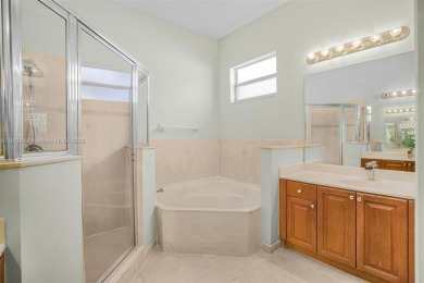 Stunning 4-bedroom, 3-bath home in the serene, gated Augusta on Keys Gate Golf Club in Florida - for sale on GolfHomes.com, golf home, golf lot