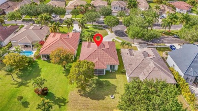 Stunning 4-bedroom, 3-bath home in the serene, gated Augusta on Keys Gate Golf Club in Florida - for sale on GolfHomes.com, golf home, golf lot