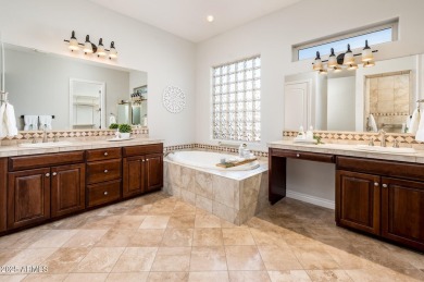 Experience opulence in a breathtaking environment with this on Corte Bella Golf Club in Arizona - for sale on GolfHomes.com, golf home, golf lot